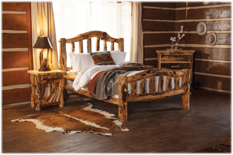 Twin log clearance bed