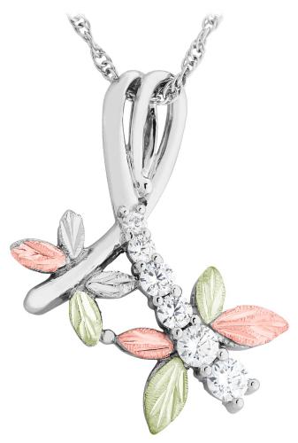 Black hills gold online dragonfly necklace