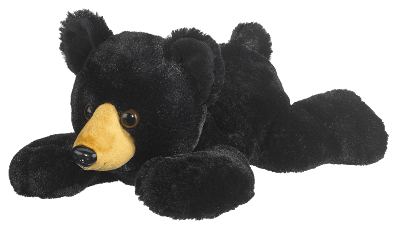 Large black bear stuffed animal deals