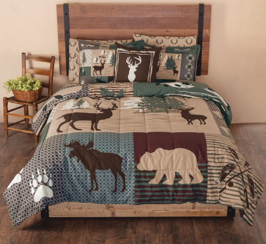 White River Home Lodge View Collection Bedding Set Cabela s