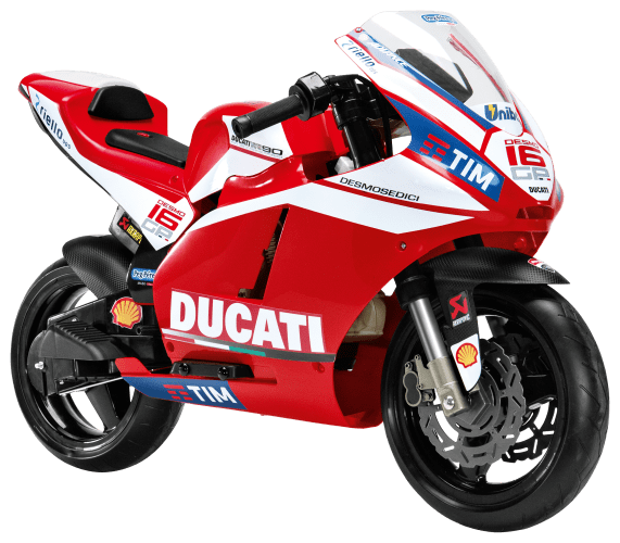 Kids ride deals on motorcycle