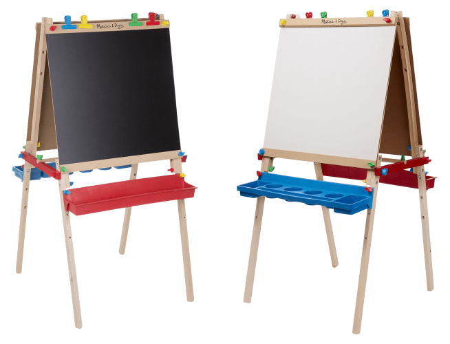 Melissa and doug deluxe standing art easel sales