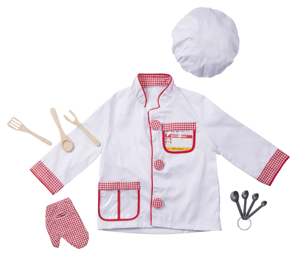 Melissa and doug sales chef costume
