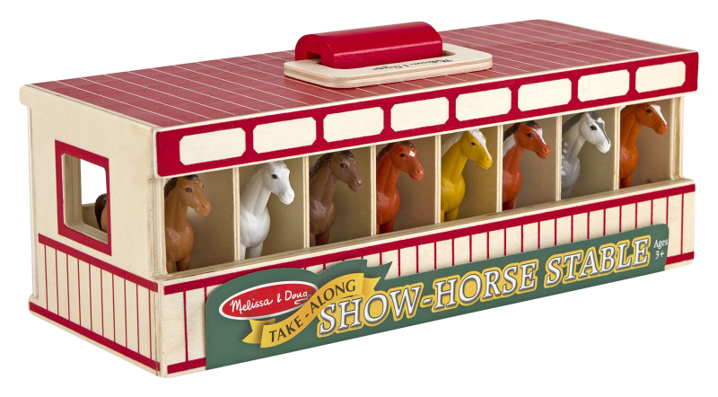 Melissa and doug stable set top