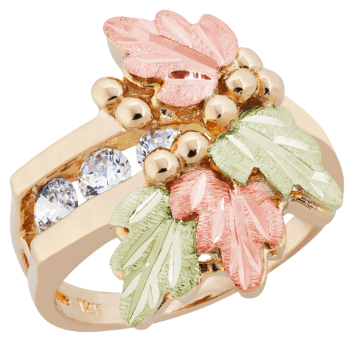 Landstroms black hills top gold ladies rings