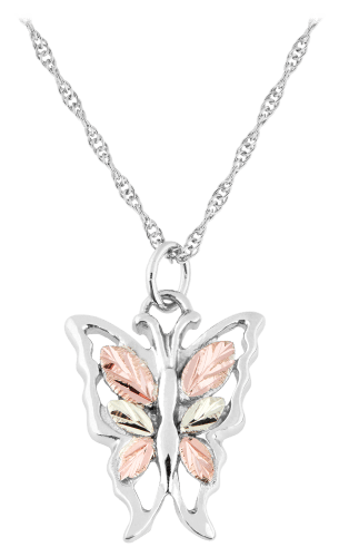 Black hills shop gold butterfly necklace