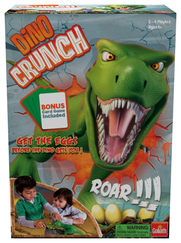 Goliath Games Dino Crunch Game with Shark Bite War Card Game