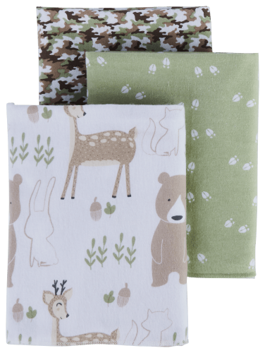 Woodland receiving blankets sales