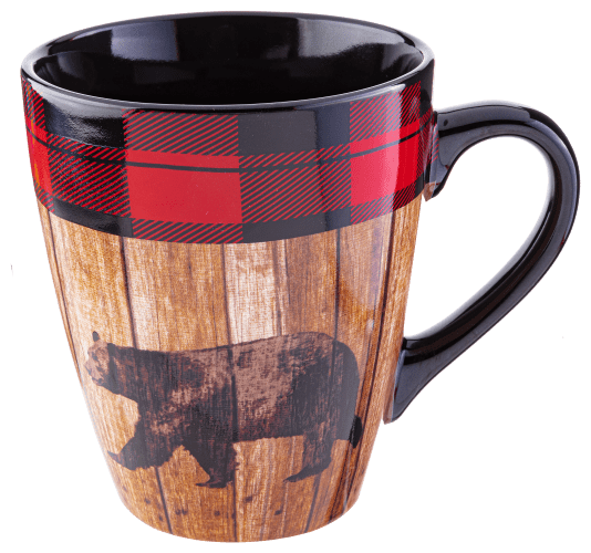 White River Home Lumberjack Bear Giant Mug