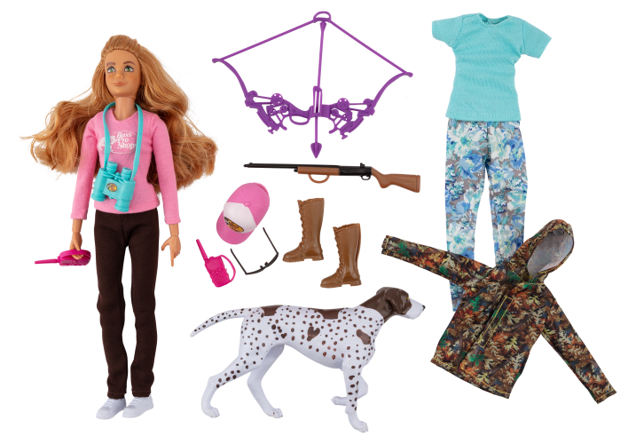 Barbie doll playing set cheap