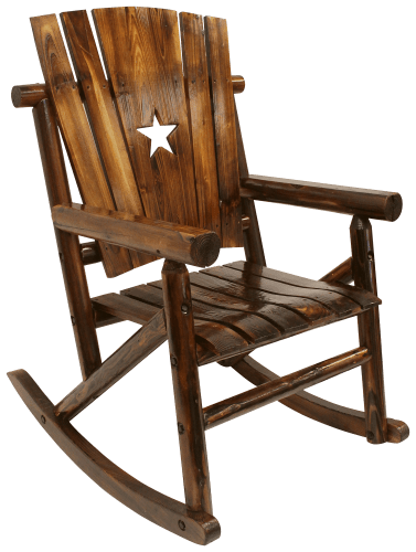 Leigh country rocking shop chair