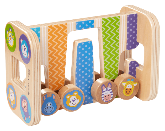 Melissa and doug wooden baby toys top