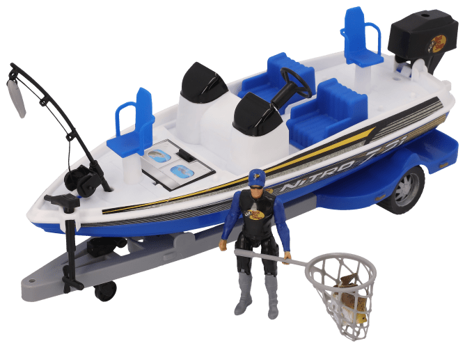 Bass Pro Shops Imagination Adventure NITRO Z-21 Bass Boat Playset