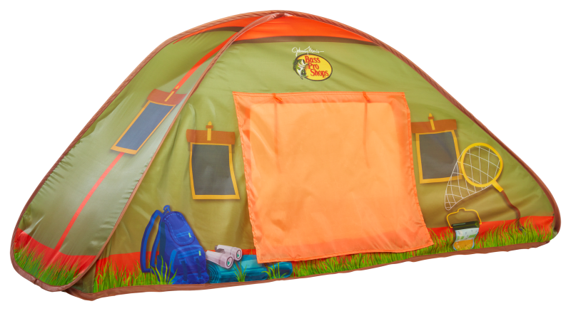 Bass Pro Shops Kids Pop Up Tent with Inflatable Mattress