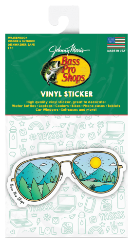 Bass Pro Shops® Die-Cut Vinyl Bass Pro Shops Window Decal