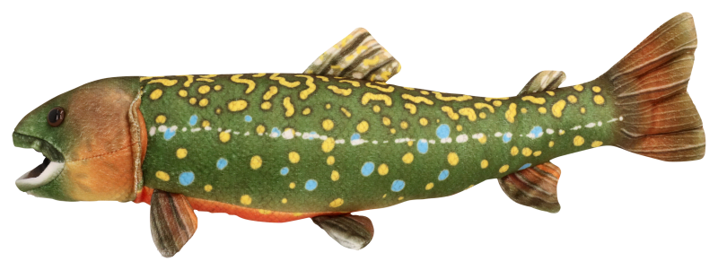 Giant Stuffed Fish Rainbow Trout - Pink