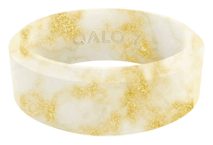 QALO Eva Shockey Cream and Gold Marble Silicone Ring Cabela s