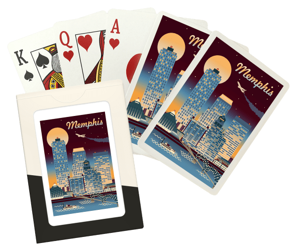 Bicycle city hot sale skylines playing cards