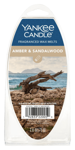 Yankee Candle Amber and Sandalwood Fragranced Wax Melts