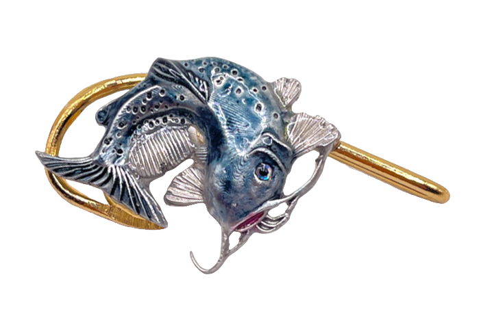 Cabela's fish hook hat clip 2025