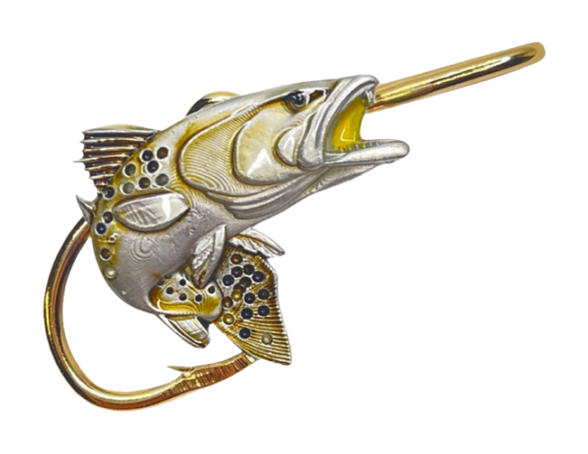 Cabela's fish hook hat clip online