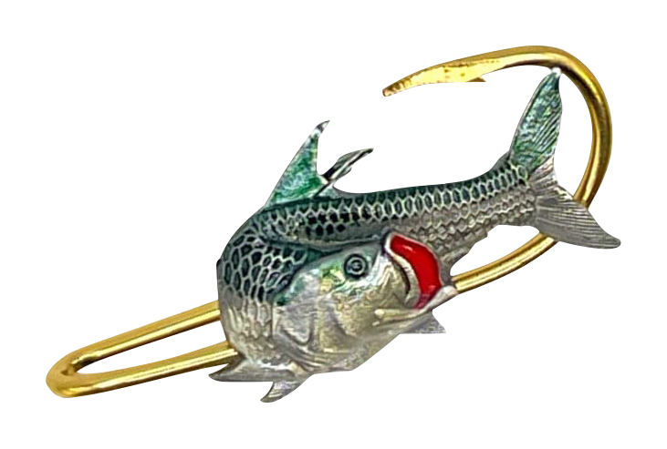 Hookits Tarpon Fishing Hook Hat Pin Clip Cabela s