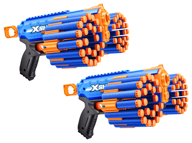 Zuru X Shot Insanity Double Manic Dart Blaster 2 Pack Cabela s