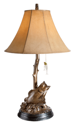 White River Bass Table Lamp