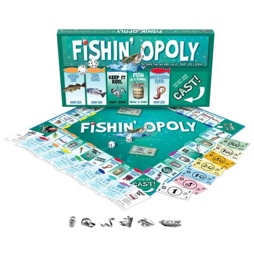 Fishin'-opoly Board Game