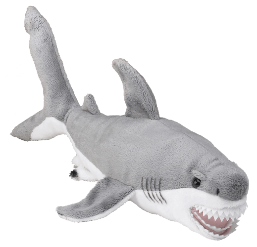 Wildlife Artists Conservation Critters Plush Stuffed Great White