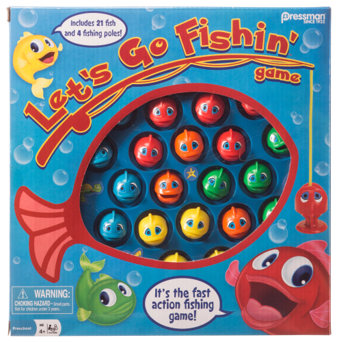 Pressman Toy Let's Go Fishin' Motorized Game