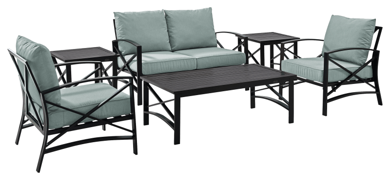 Crosley kaplan deals loveseat
