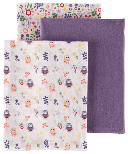 Owl receiving blankets sales