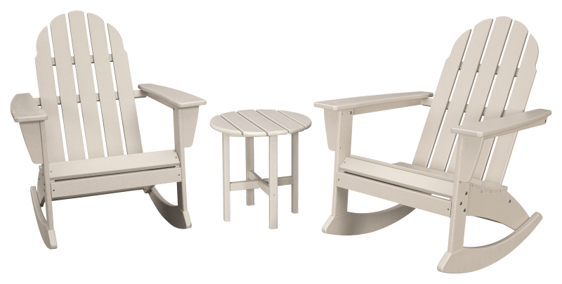POLYWOOD Vineyard 3 Piece Adirondack Rocking Chair Set Bass Pro