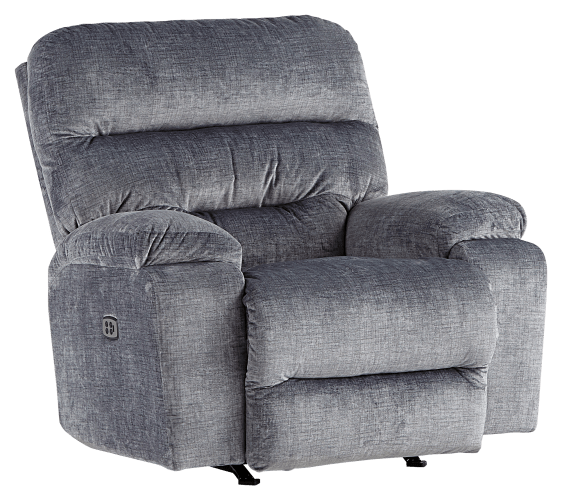 Best Home Furnishings Ryson Casual Power Rocker Recliner with Power Headrest and USB Port