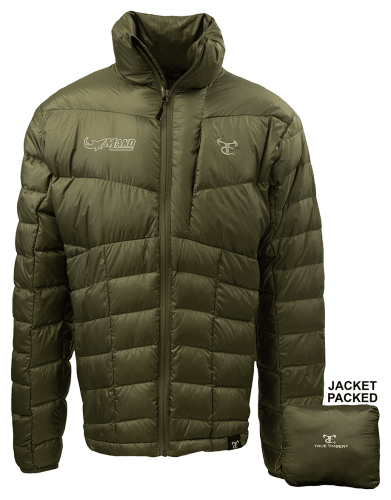 MAKO Boats Lightweight Packable Down Jacket for Men