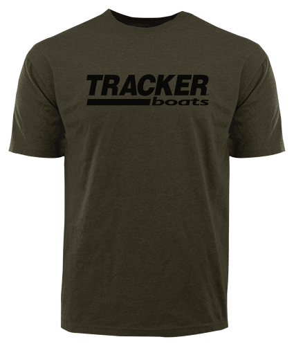 Tracker Boats Black Logo Short-Sleeve T-Shirt for Men