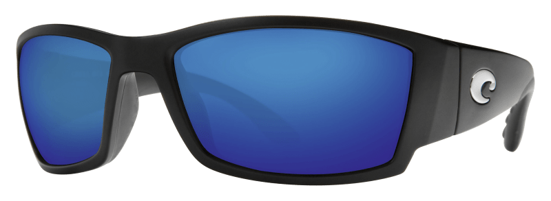 New in Box Mens Costa Sunglasses Brine Black Blue Mirror 580G BR