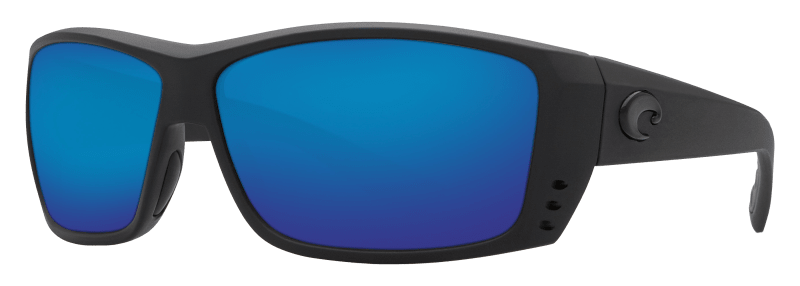 Costa Del Mar Cat Cay Sunglasses, Blackout / Green Mirror