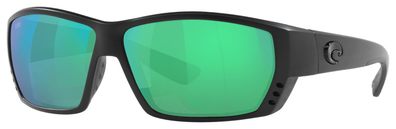 Costa Del Mar Tuna Alley Sunglasses - Blackout/Blue Mirror