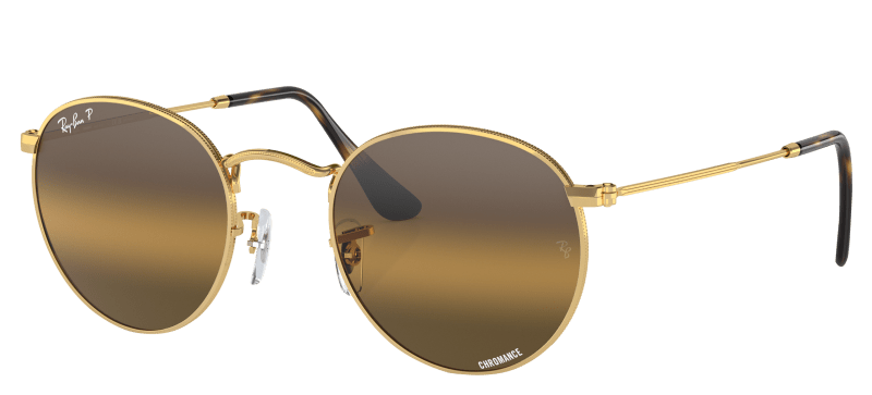 Ray Ban RB3447 Round Metal Sunglasses