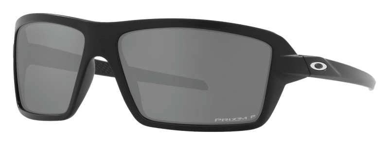 Oakley Cables Sunglasses - Clear/Prizm Sapphire Polarized