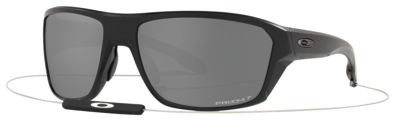 Oakley Split Shot Matte Black Prizm Black Polarized Sunglasses