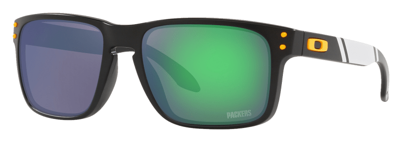 Oakley Green Bay Packers Holbrook OO9102 Prizm Grey Iridium Mirror