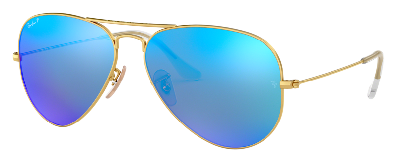 Ray ban blue 2025 flash polarized