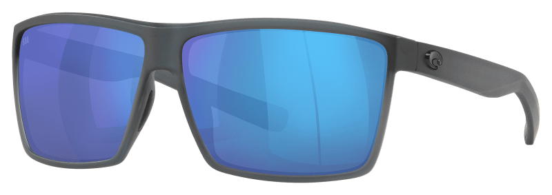 Costa Del Mar Rincon Sunglasses Matte Smoke Crystal / Blue Mirror 580G