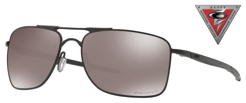 Oakley SI Gauge 8 OO4124 Blackside Collection Prizm Grey Iridium Mirror Polarized Sunglasses