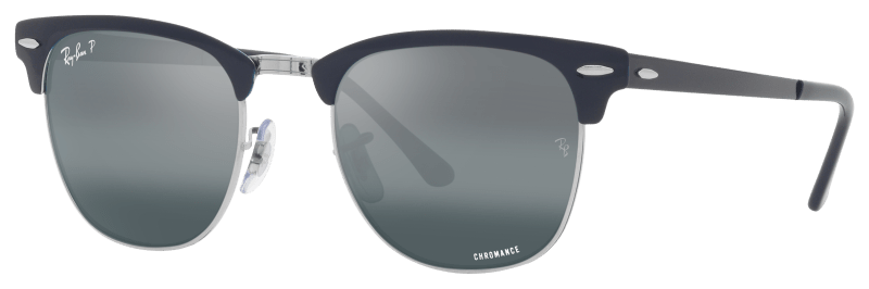 Clubmaster black silver outlet