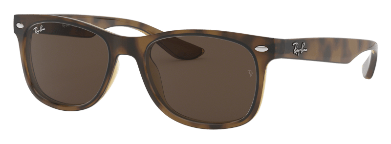 Ray Ban Junior 47mm Wayfarer Sunglasses in Black Green Solid at Nordstrom