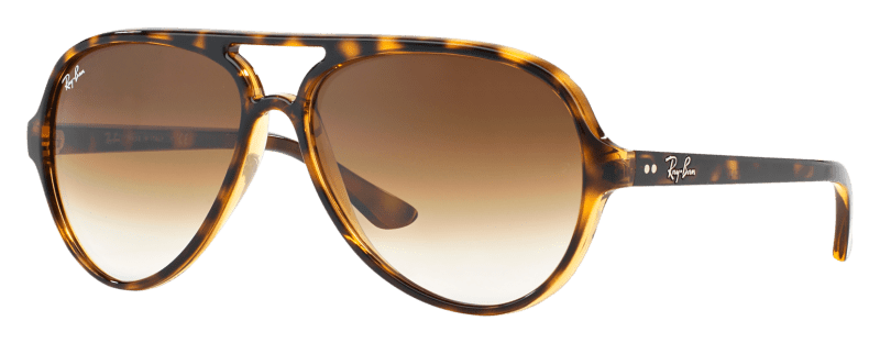 Ray ban cats 5000 transparent top